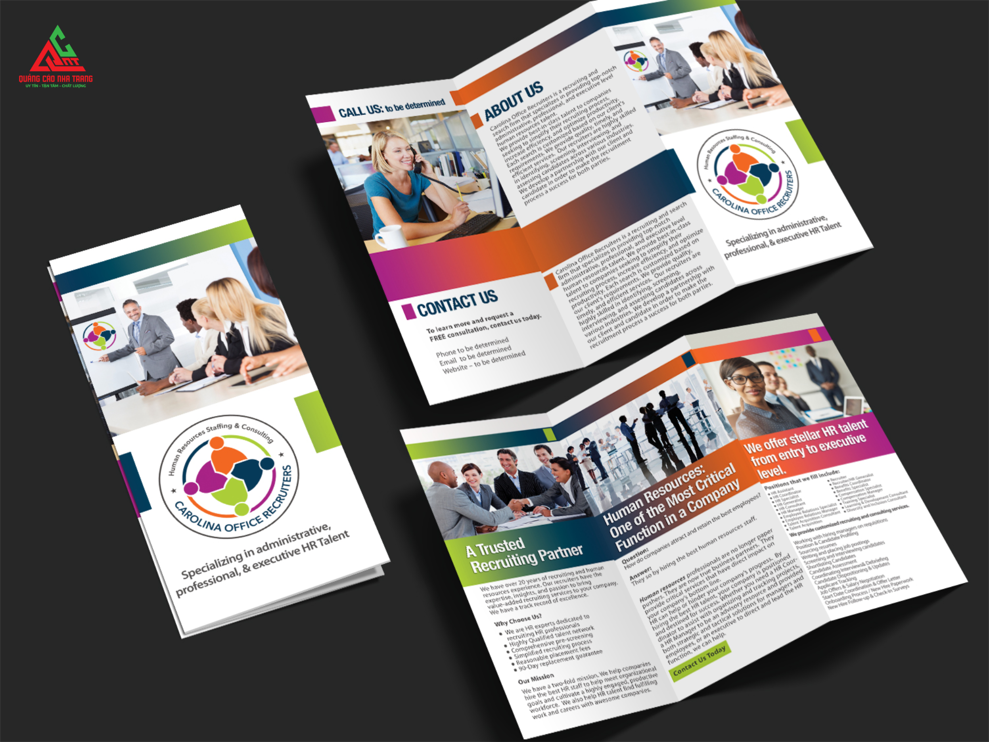 In Card Visit, Tờ rơi, Brochure